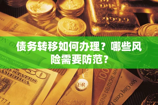 武汉债务转移如何办理？哪些风险需要防范？
