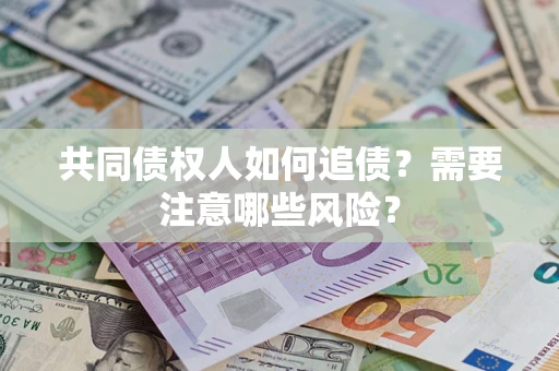 武汉共同债权人如何追债？需要注意哪些风险？