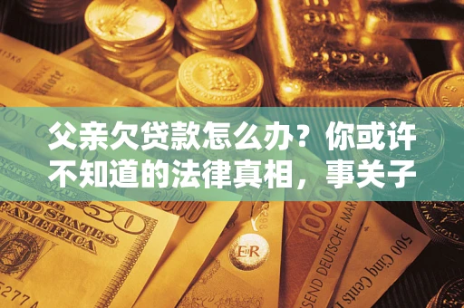 武汉父亲欠贷款怎么办？你或许不知道的法律真相，事关子女未来