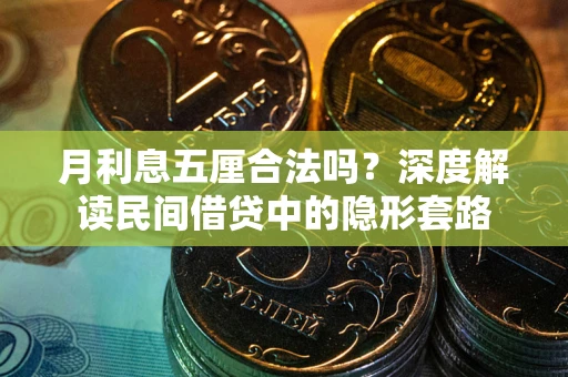 武汉月利息五厘合法吗？深度解读民间借贷中的隐形套路