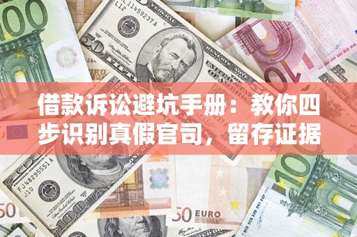 武汉借款诉讼避坑手册：教你四步识别真假官司，留存证据不踩雷