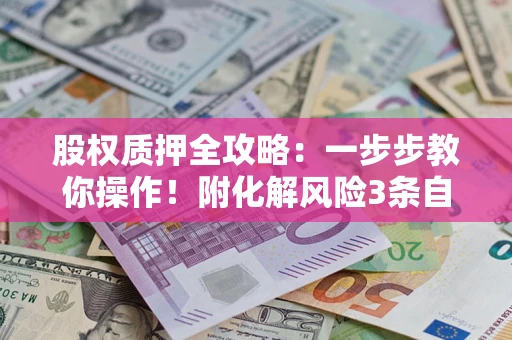 武汉股权质押全攻略：一步步教你操作！附化解风险3条自救法则
