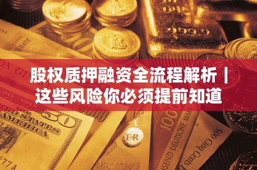 武汉股权质押融资全流程解析｜这些风险你必须提前知道