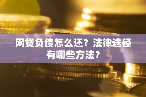 武汉网贷负债怎么还？法律途径有哪些方法？
